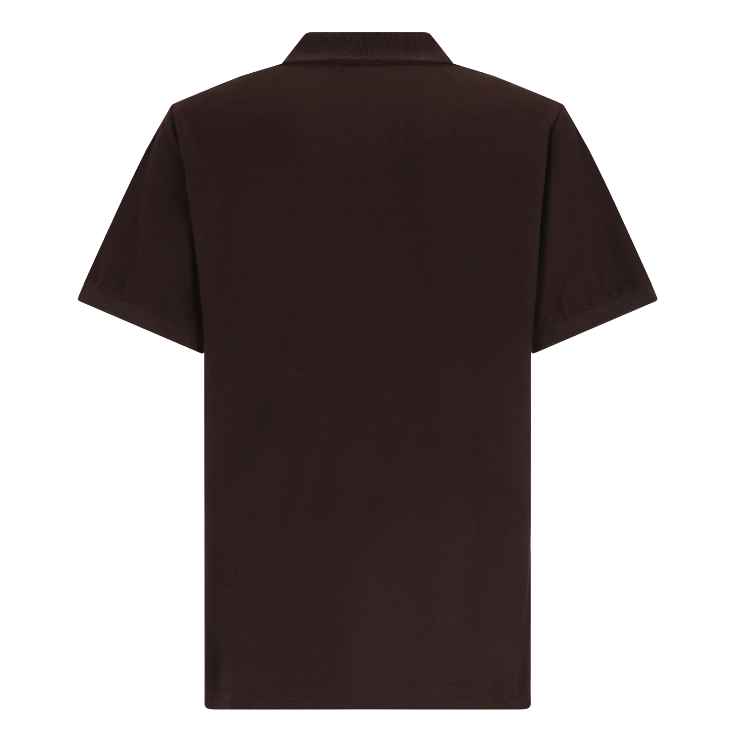Polo Piqué Clásico Café