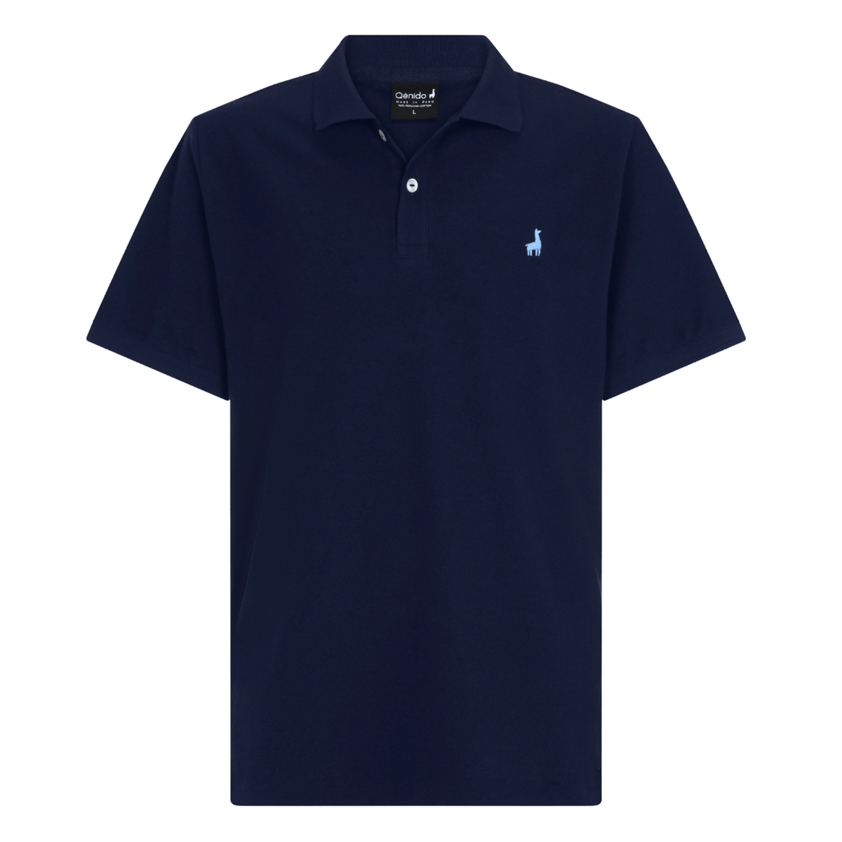 Polo Piqué Clásico Azul Noche
