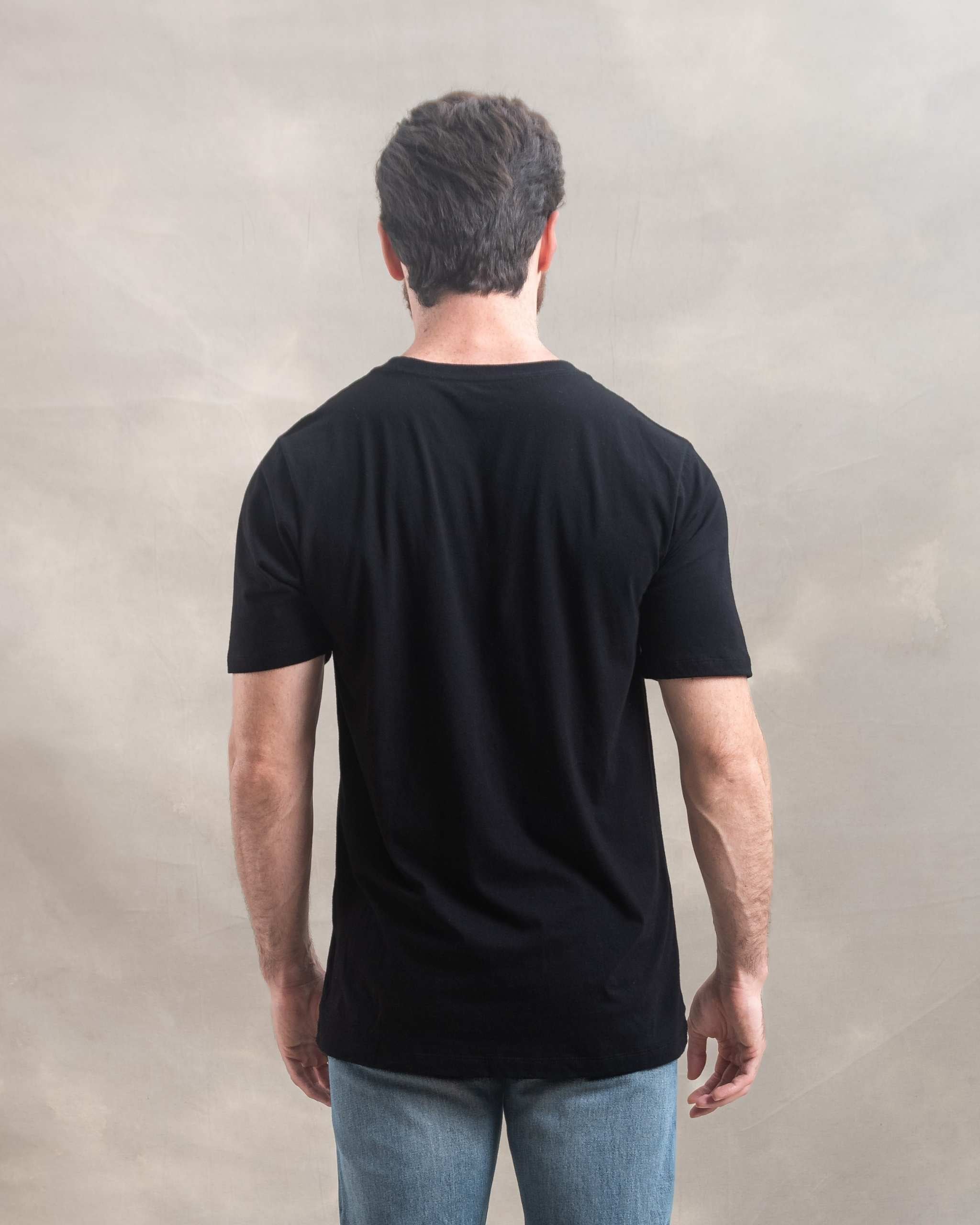 Polo Negro 100% Soft Pima