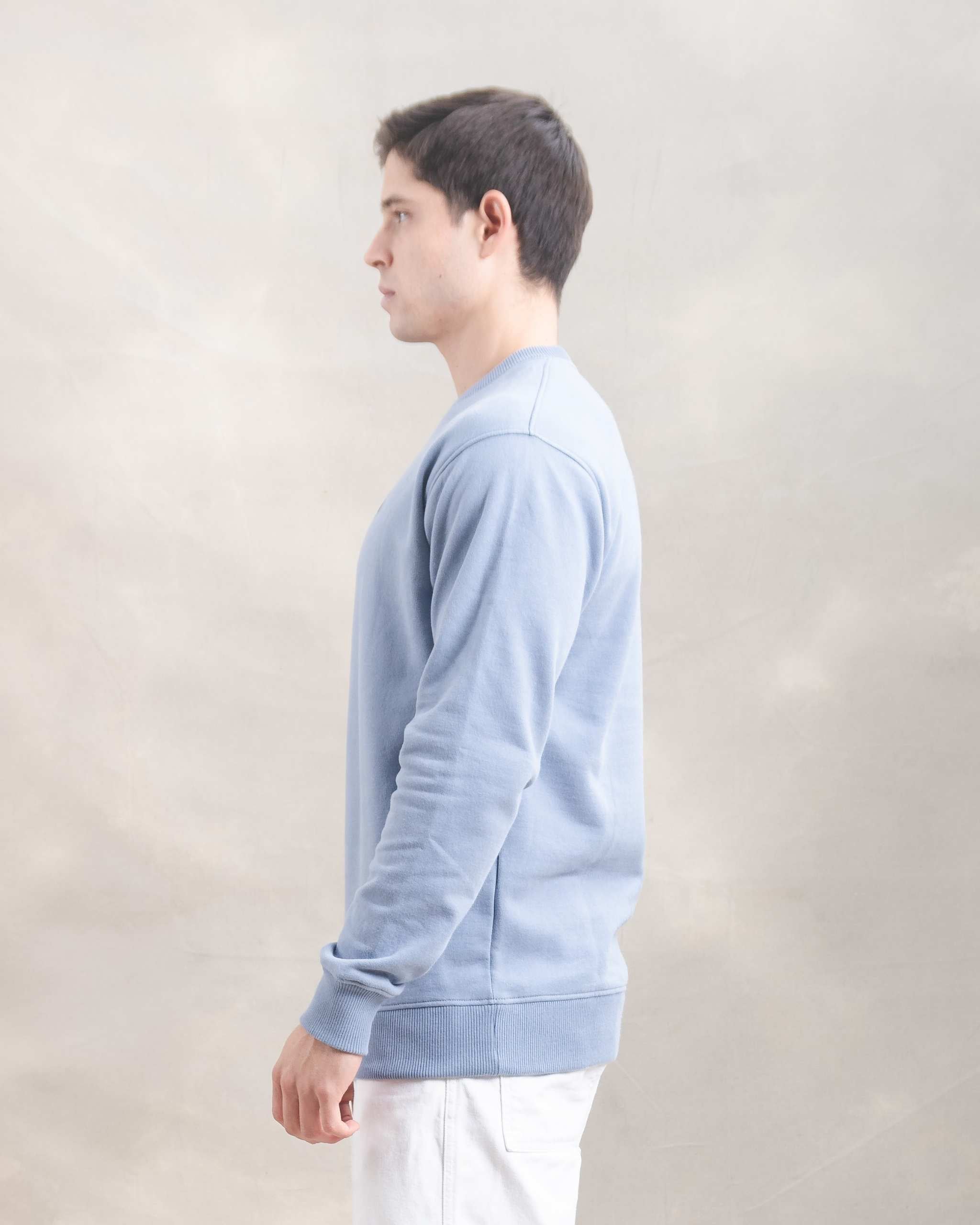 Polera Crewneck Blue Lila