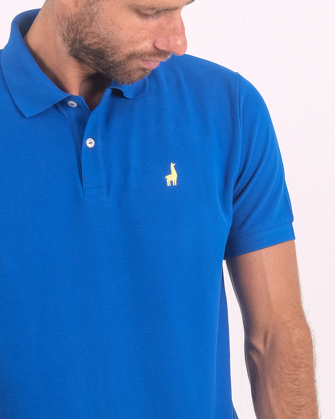 Polo Piqué Clásico Azulino