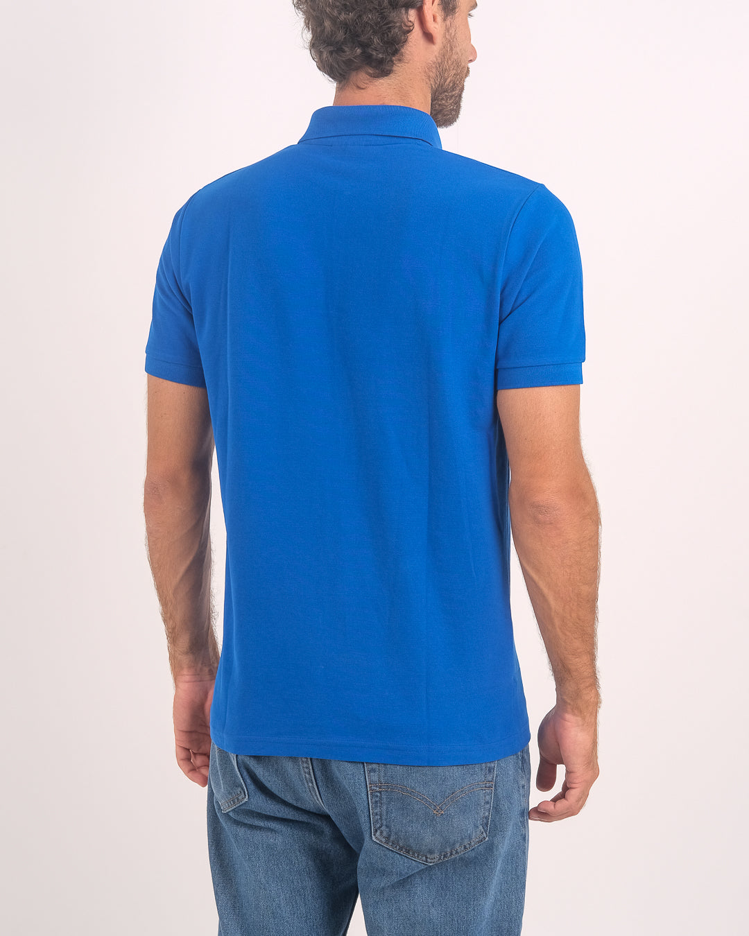 Polo Piqué Clásico Azulino