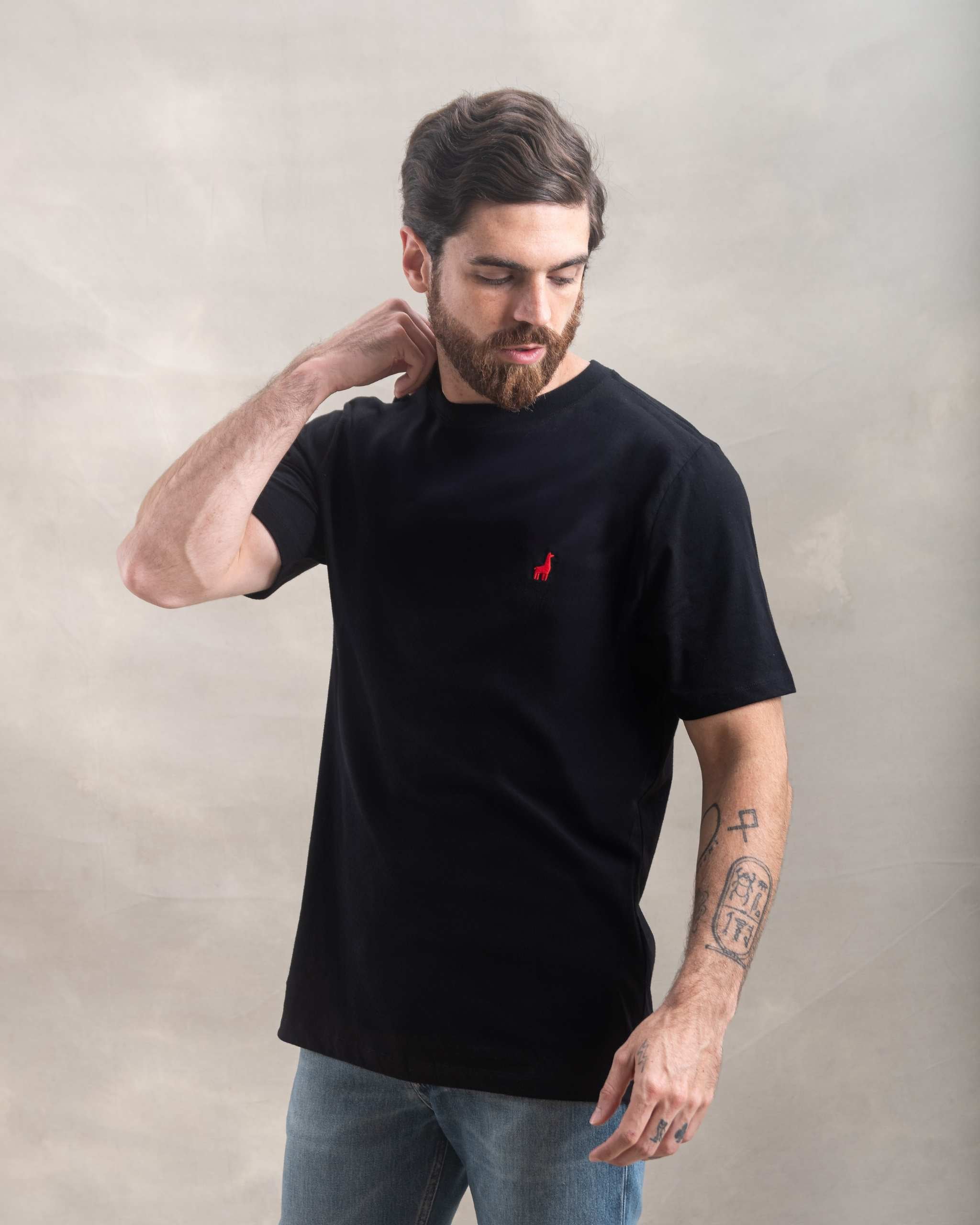 Polo Negro 100% Soft Pima