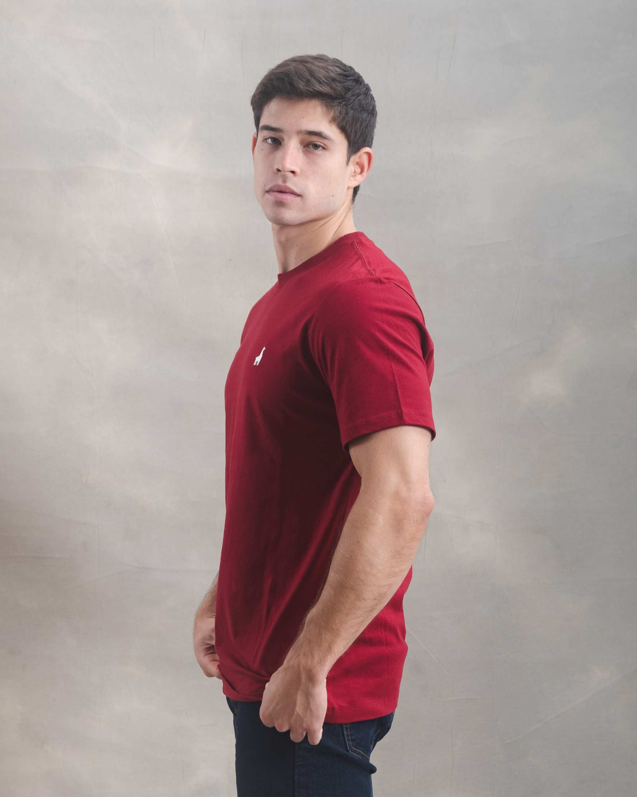 Polo Guinda 100% Soft Pima