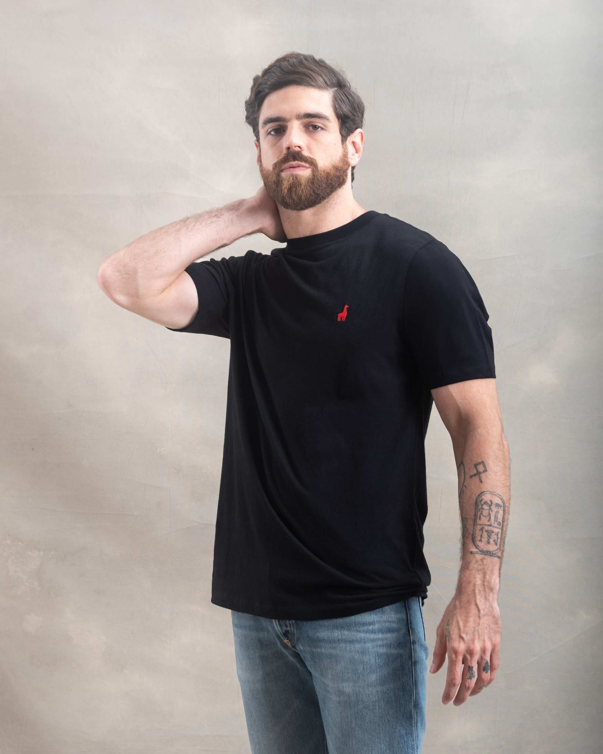 Polo Negro 100% Soft Pima