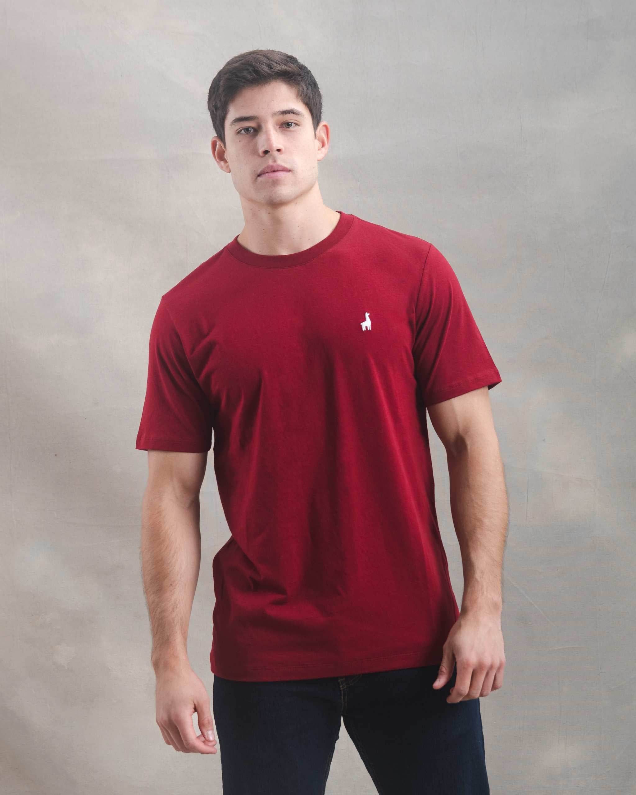 Polo Guinda 100% Soft Pima