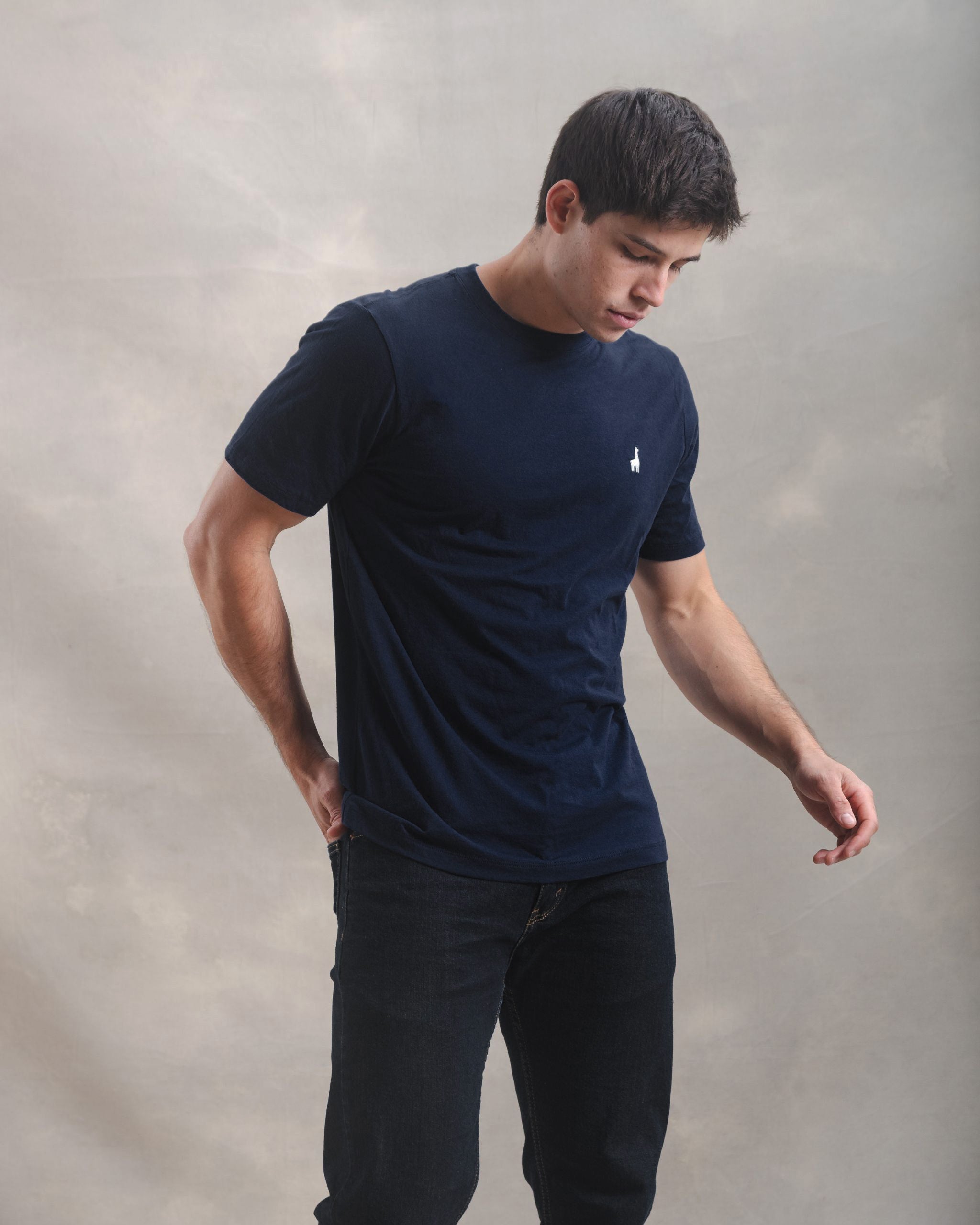 Polo Azul Marino 100% Soft Pima