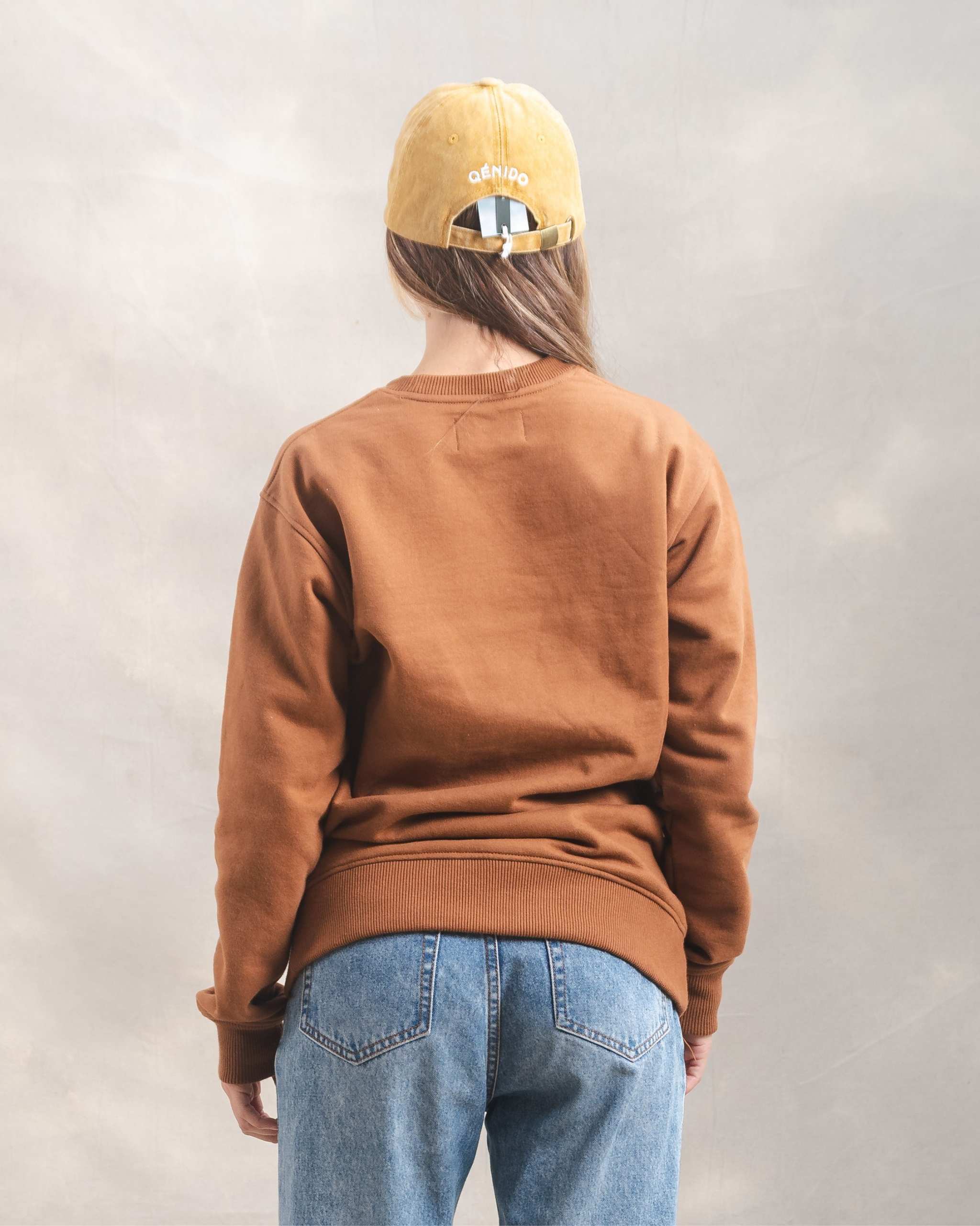 Polera Crewneck Oversize Camel