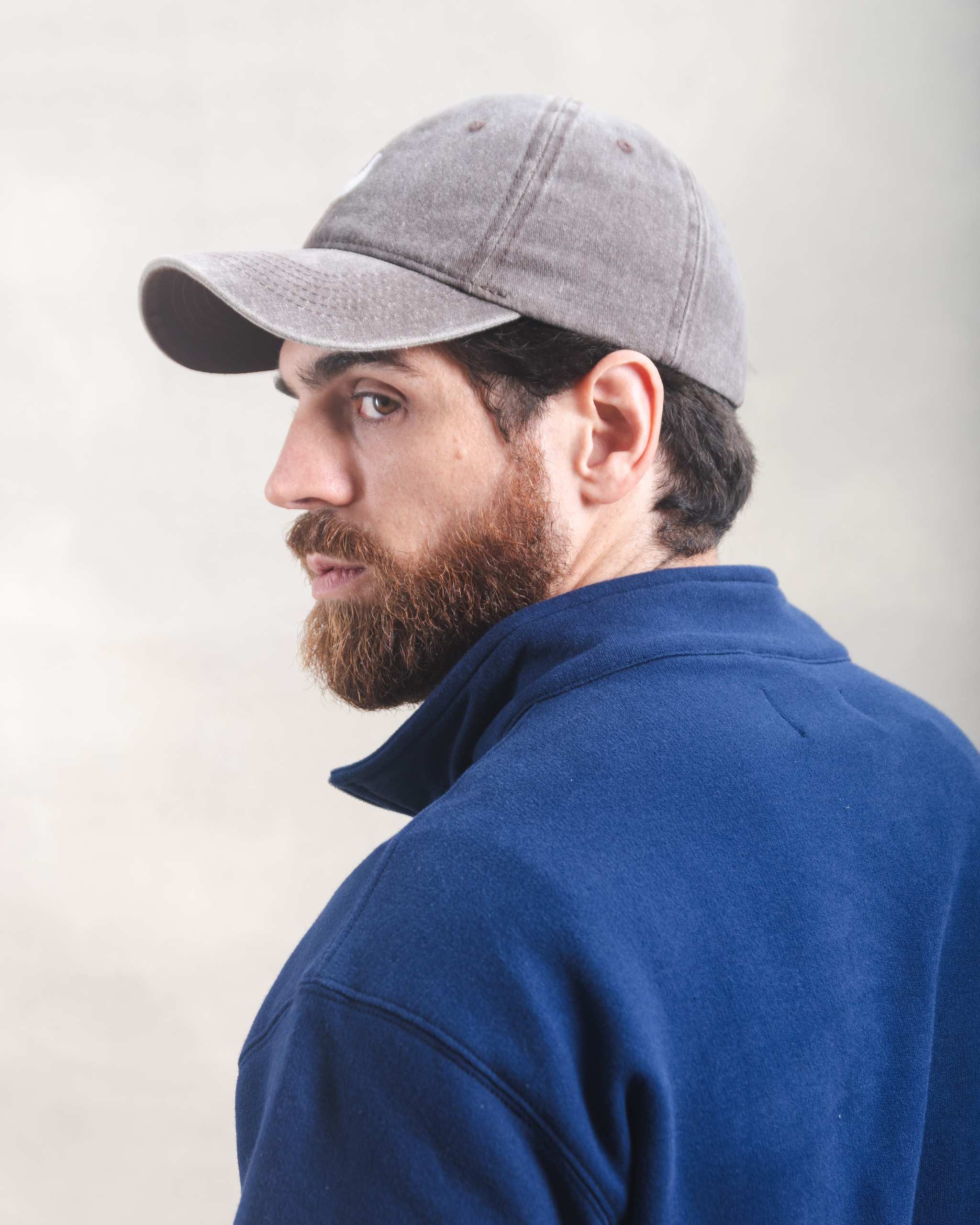 Polera Quarter Zip Azul