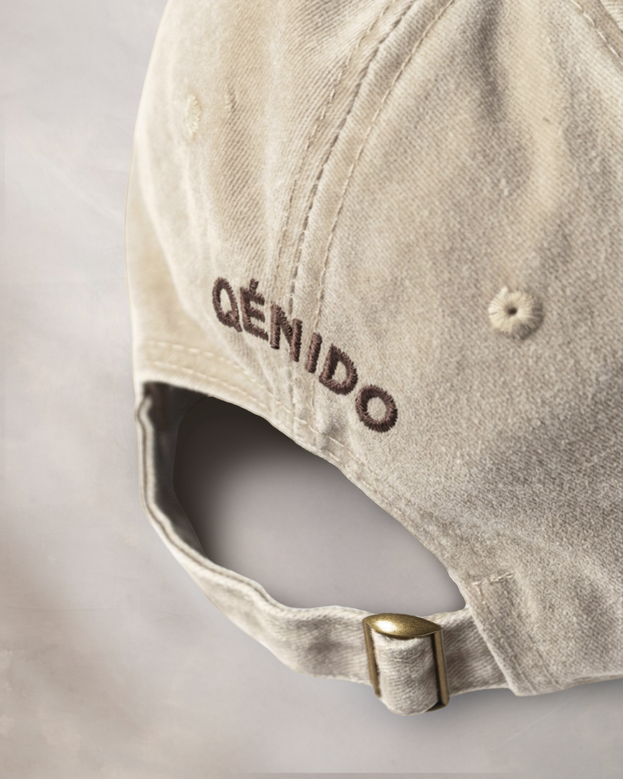 Gorra Beige Claro Brown Qénido