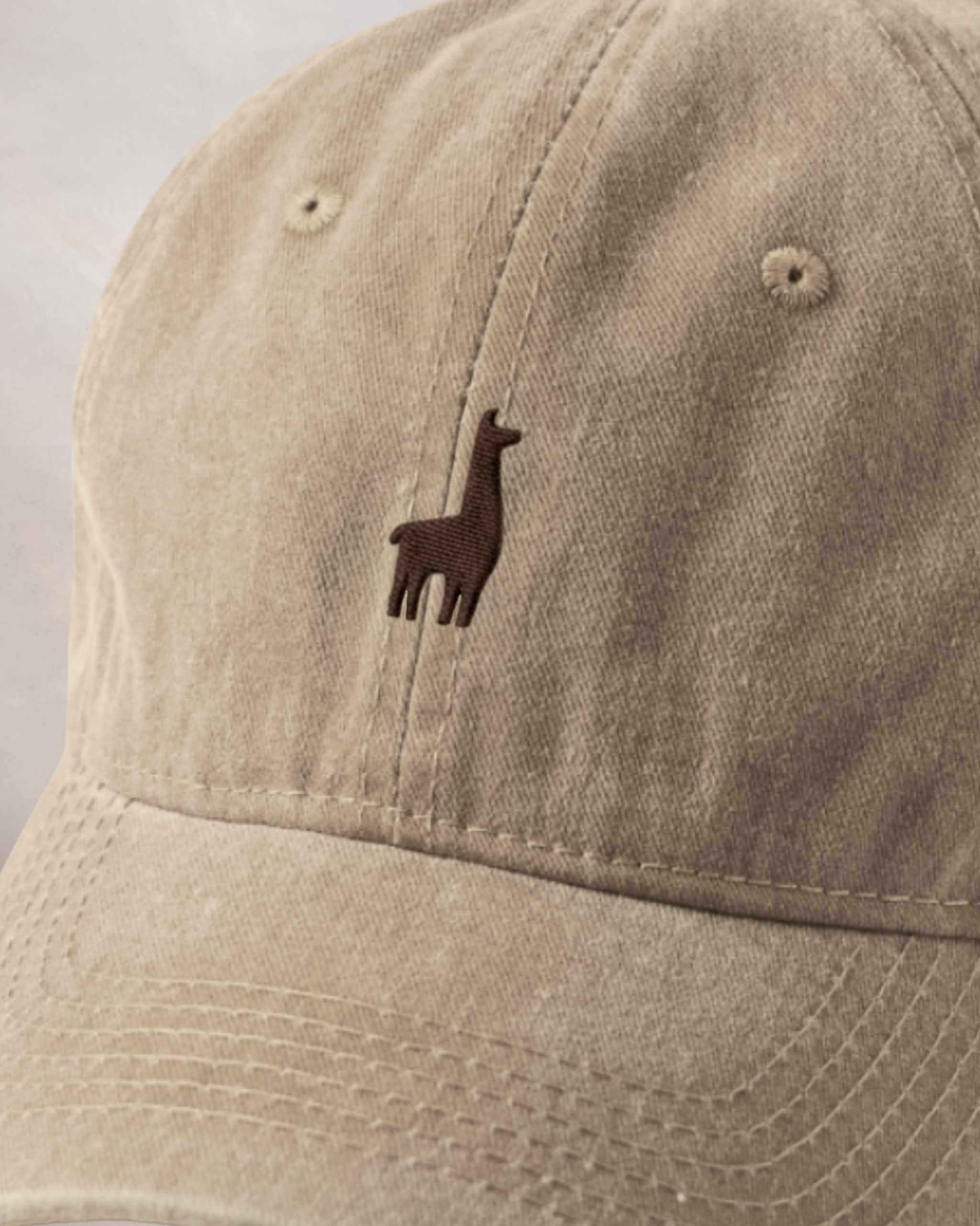Gorra Beige Brown Qénido