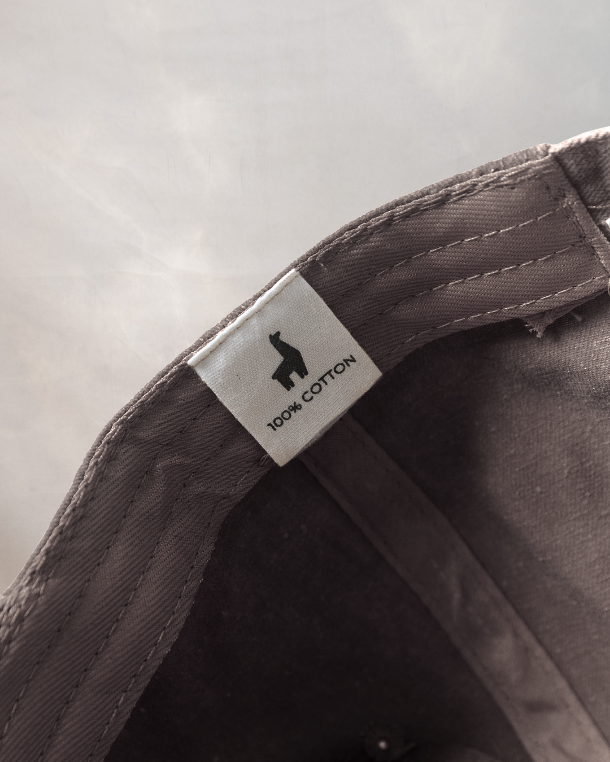 Gorra Marrón Minimal