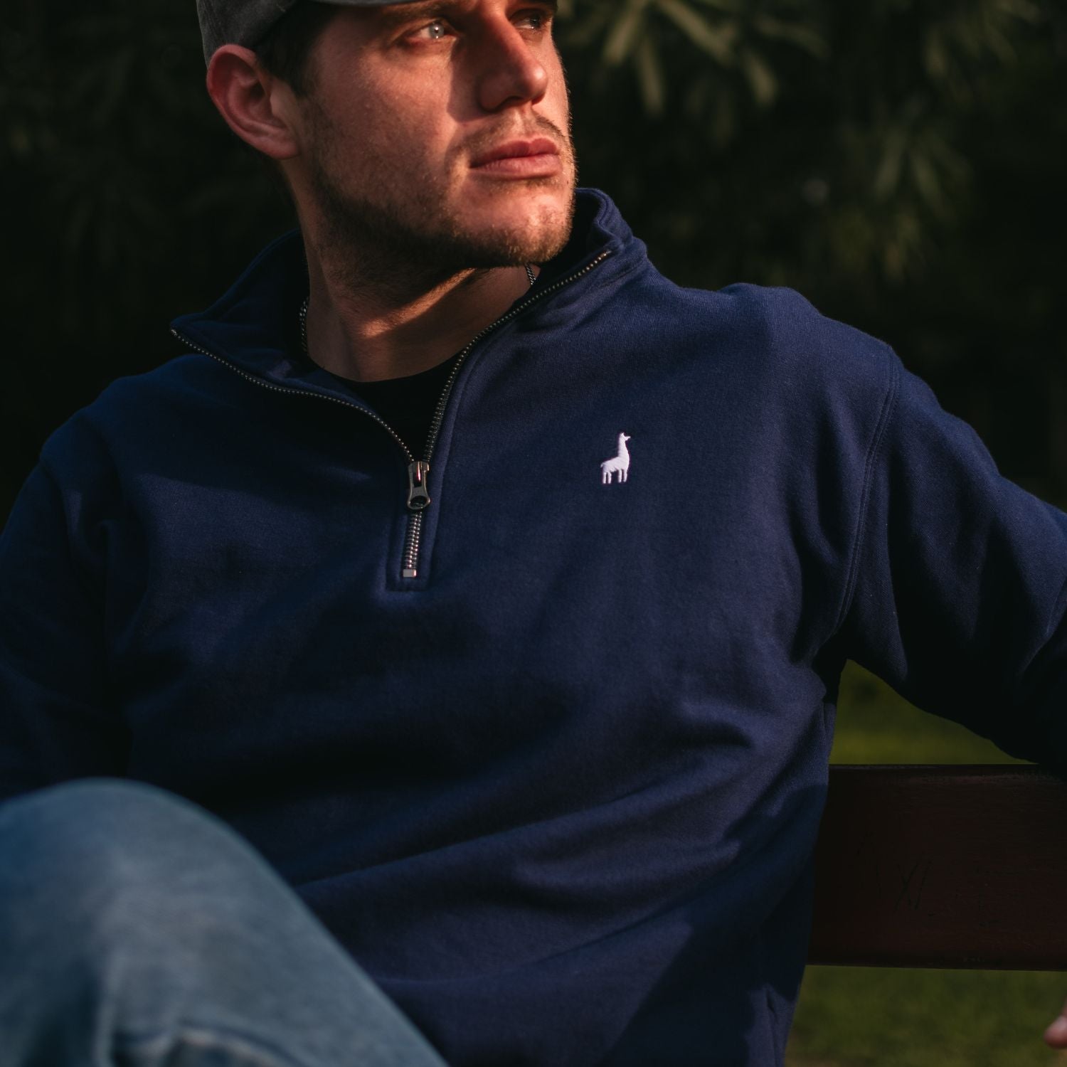 Quarter Zip Hombre