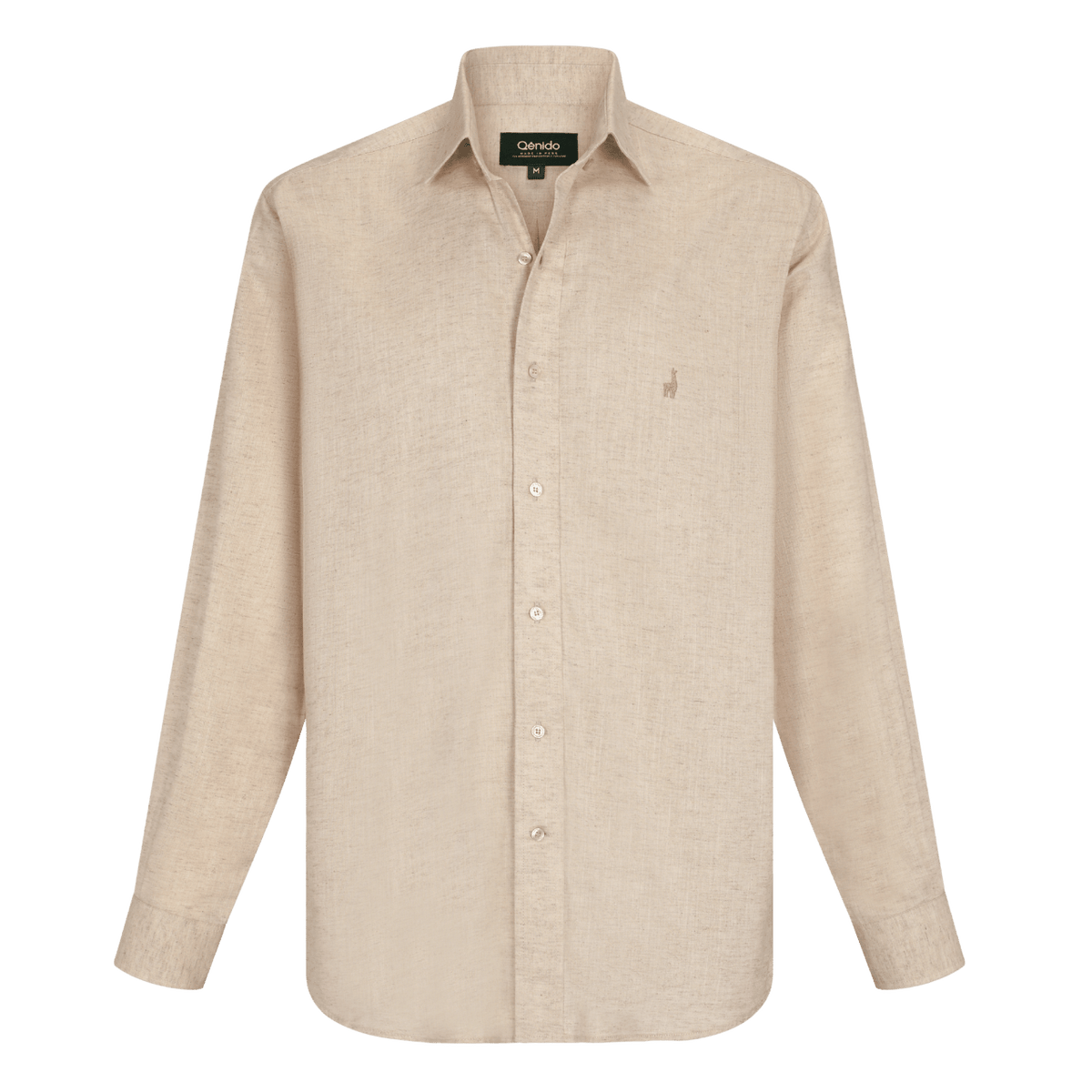 Camisa Pima Lino Natural Qénido