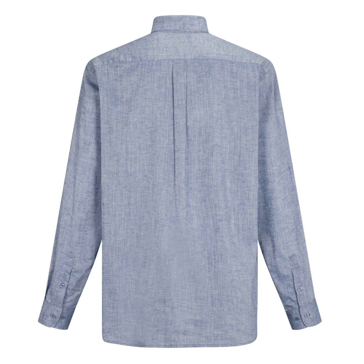 Camisa Pima Lino Azul Qénido