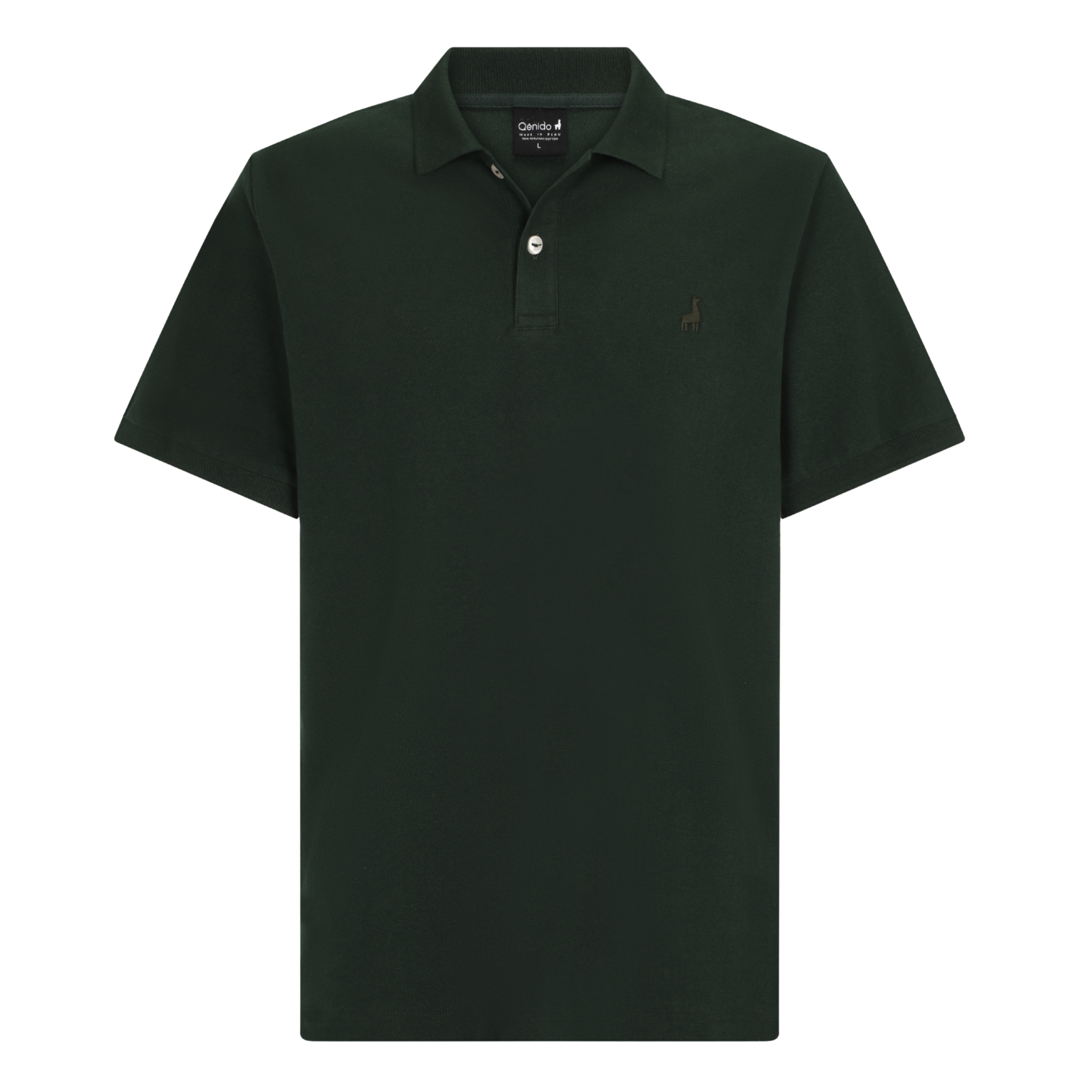 Polo Piqué Clásico Verde Botella