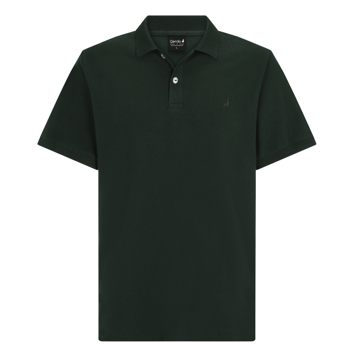 Polo Piqué Clásico Verde Botella