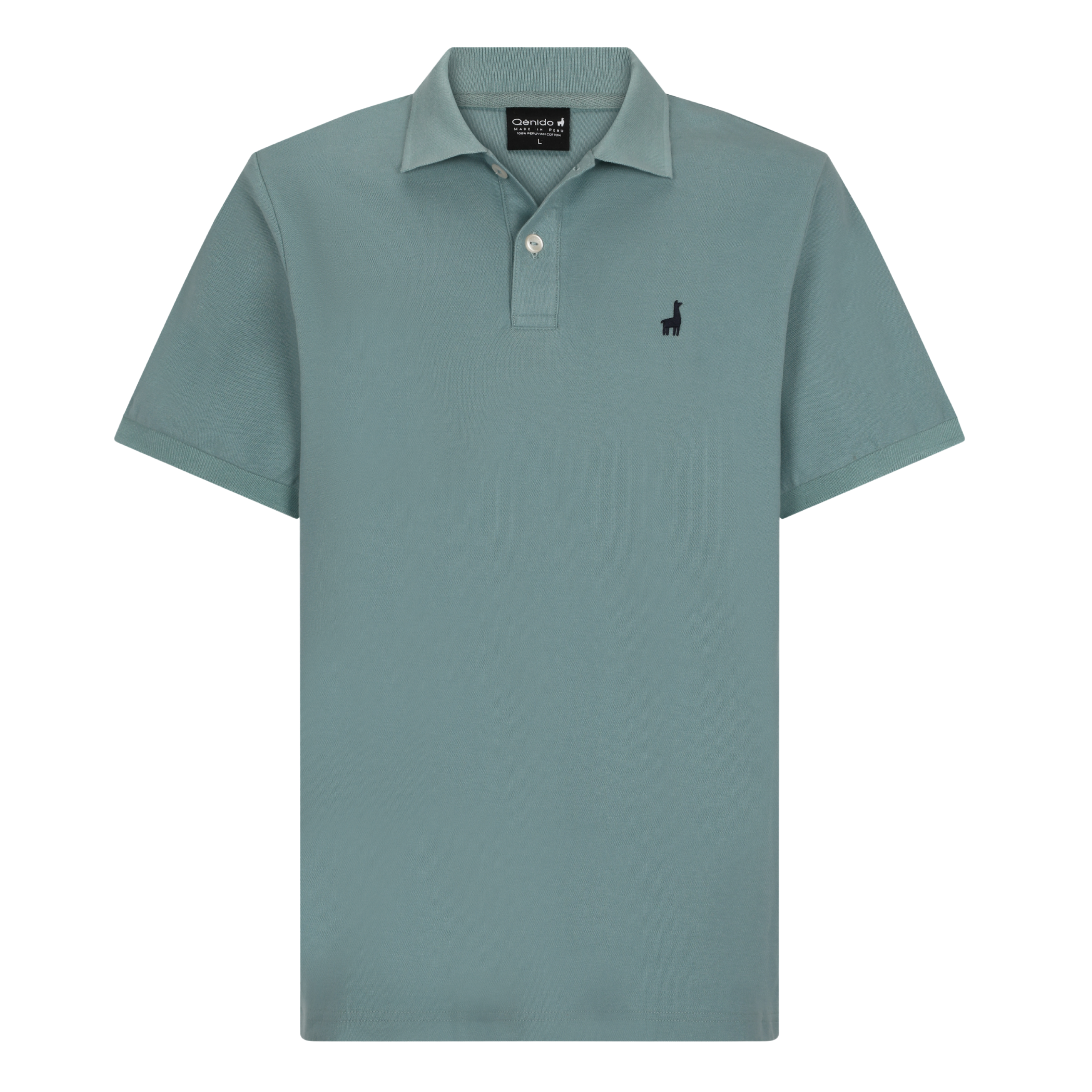 Polo Piqué Clásico Aqua