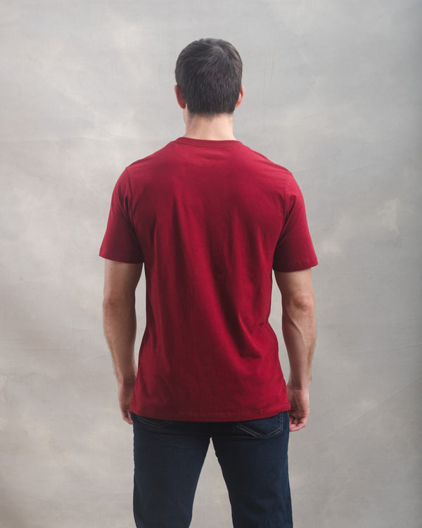 Polo Guinda 100% Soft Pima