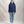 Polera Crewneck Oversize Azul