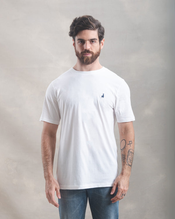 Polo Blanco Marfil 100% Soft Pima