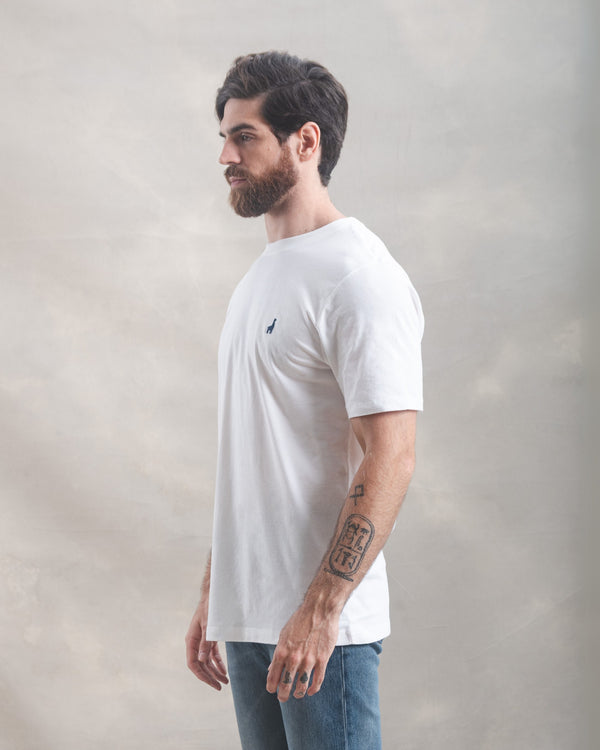 Polo Blanco Marfil 100% Soft Pima