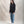 Polera Crewneck Oversize Negra