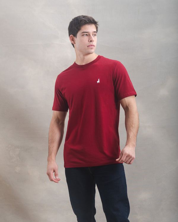 Polo Guinda 100% Soft Pima