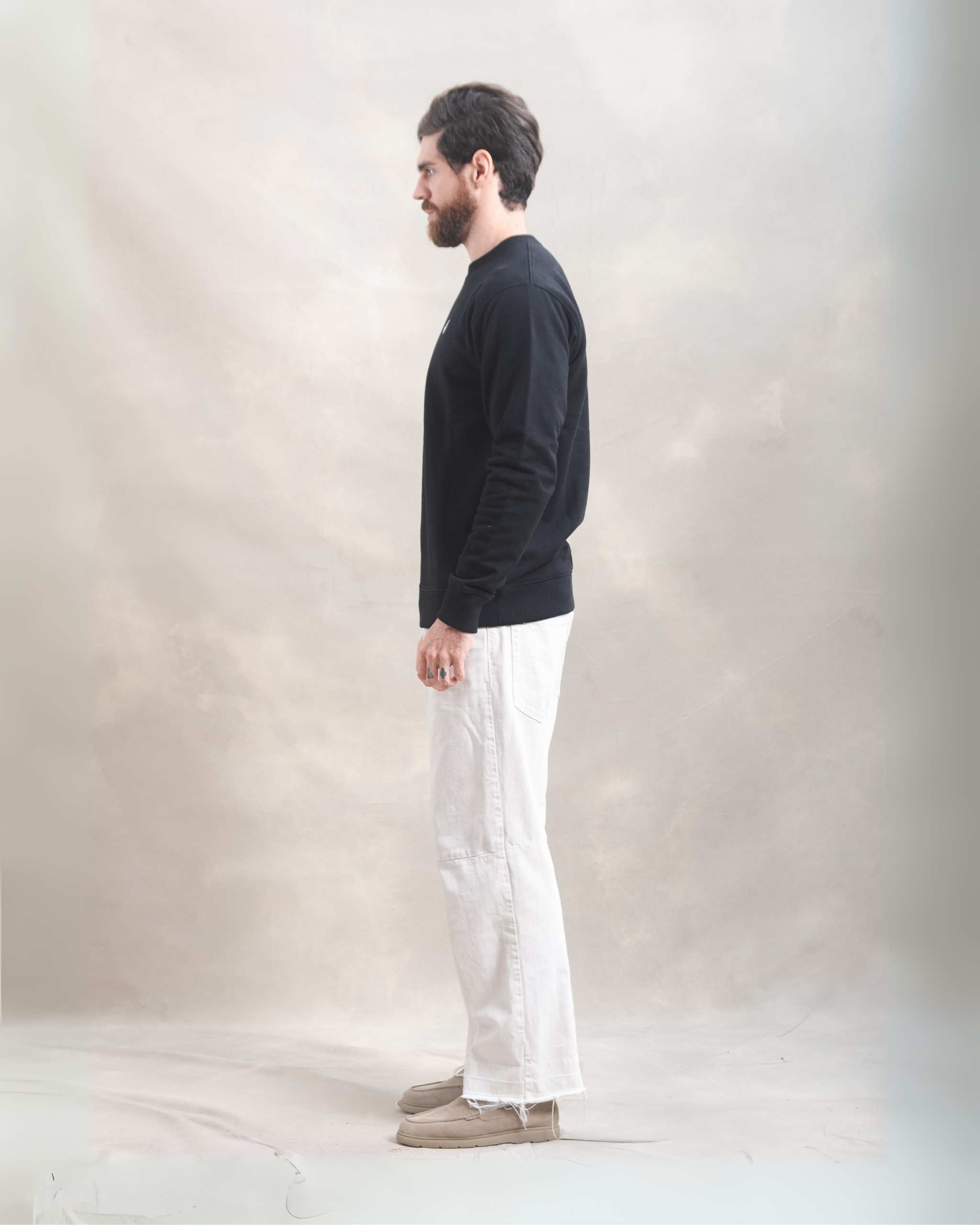 Polera Crewneck Negra