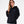 Polera Hoodie Oversize Negro