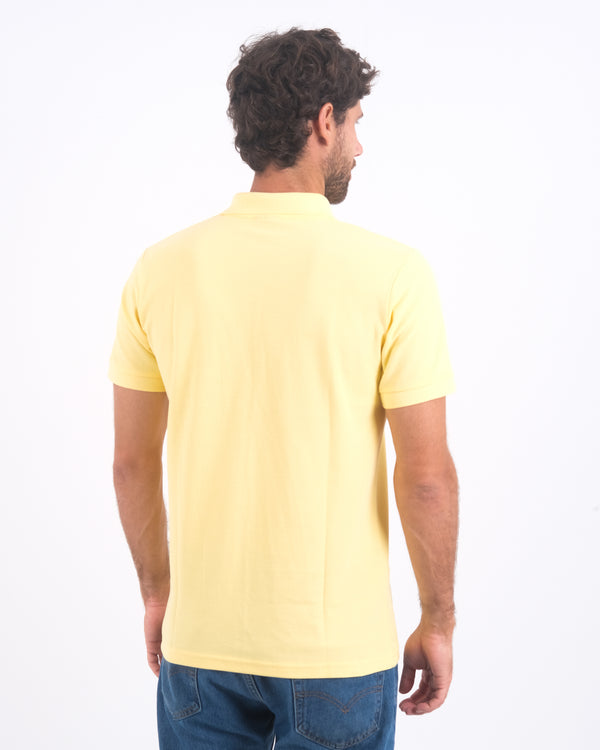 Polo Piqué Clásico Amarillo