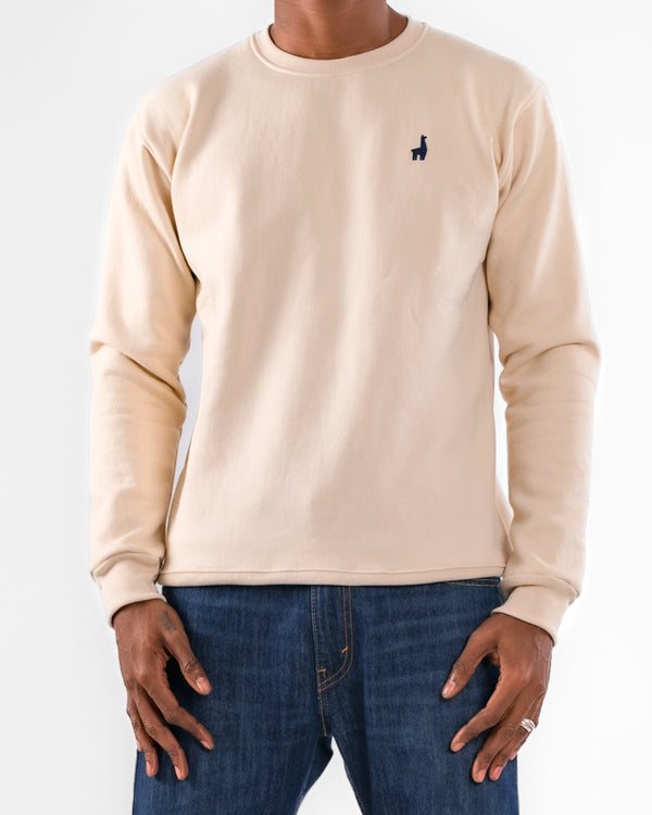 Polera Crewneck Crema