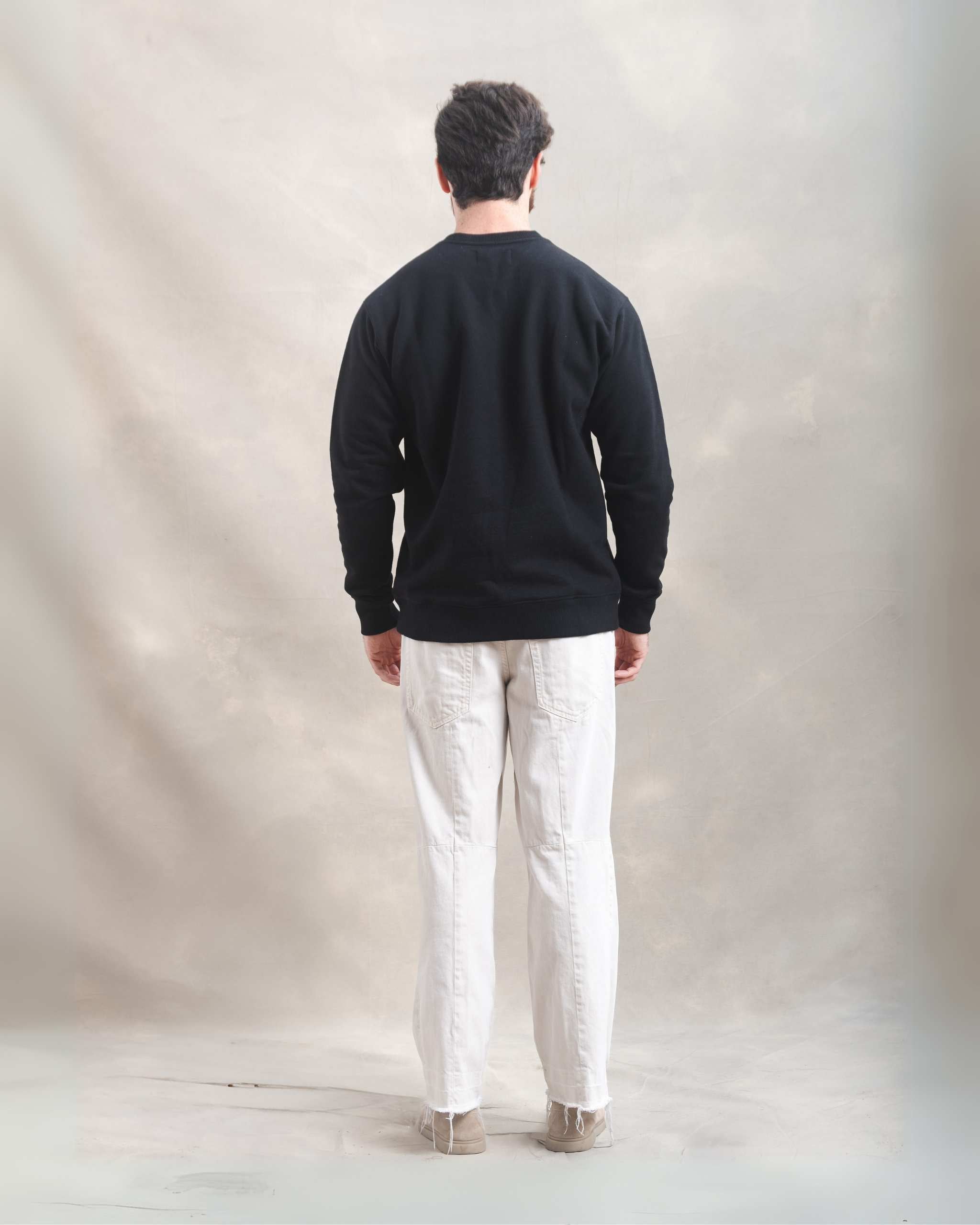 Polera Crewneck Negra
