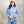 Polera Crewneck Oversize Blue Lila