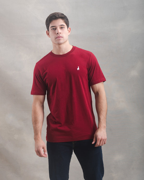 Polo Guinda 100% Soft Pima