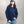 Polera Crewneck Oversize Azul