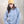 Polera Crewneck Oversize Blue Lila